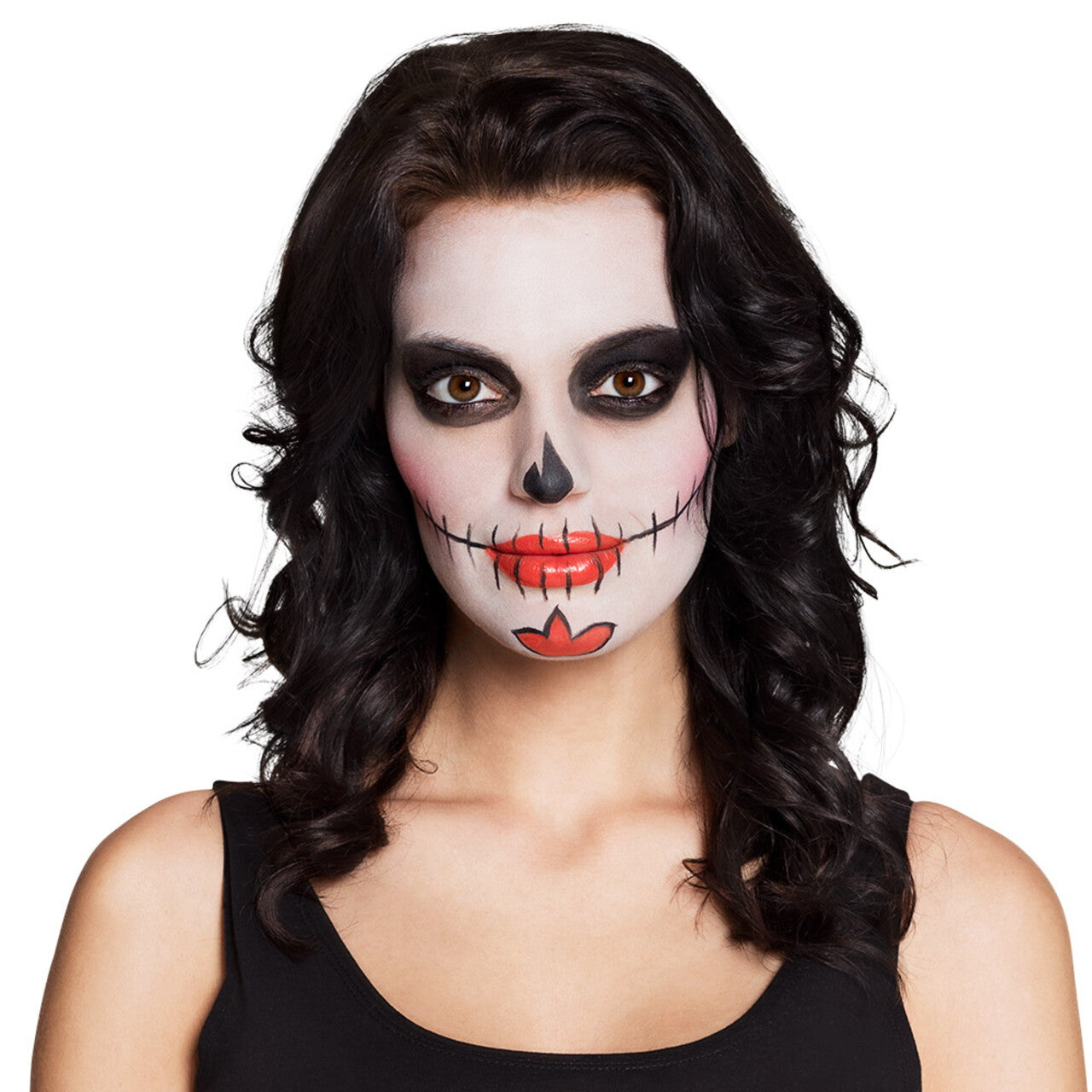 Op deze afbeelding zie je een Accessoires, van het merk Boland. Make-Up Kit Day Of The Dead Katrina