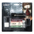 Schminkset Zombie-Reißverschluss
