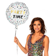 Op deze afbeelding zie je een Decoratie, van het merk Boland. Folieballon Party Time Confetti Look