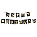 Karton-Buchstabengirlande Party Time happy Birthday