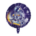 Folieballon Weltraum Zweiseitig