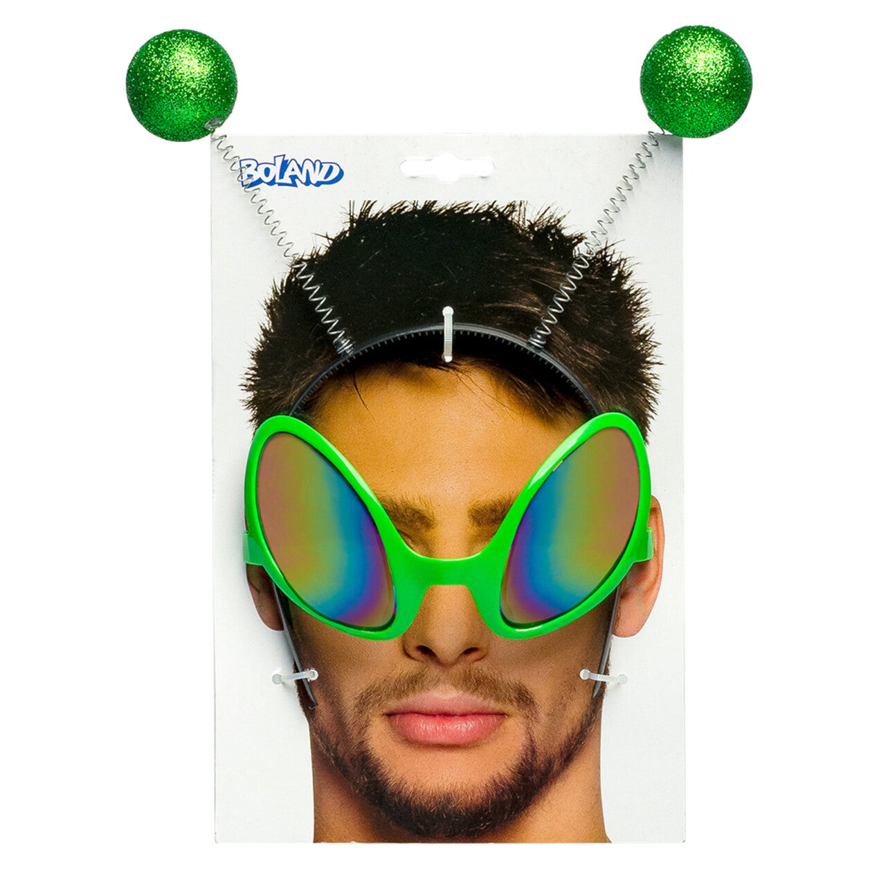 Op deze afbeelding zie je een Accessoires, van het merk Boland. Welkom Op Aarde Alien Set
