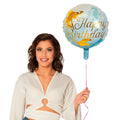 Folienballon Meerjungfrau happy Birthday Zweiseitig