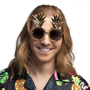 Op deze afbeelding zie je een Accessoires, van het merk Boland. Gouden Ananas Partybril