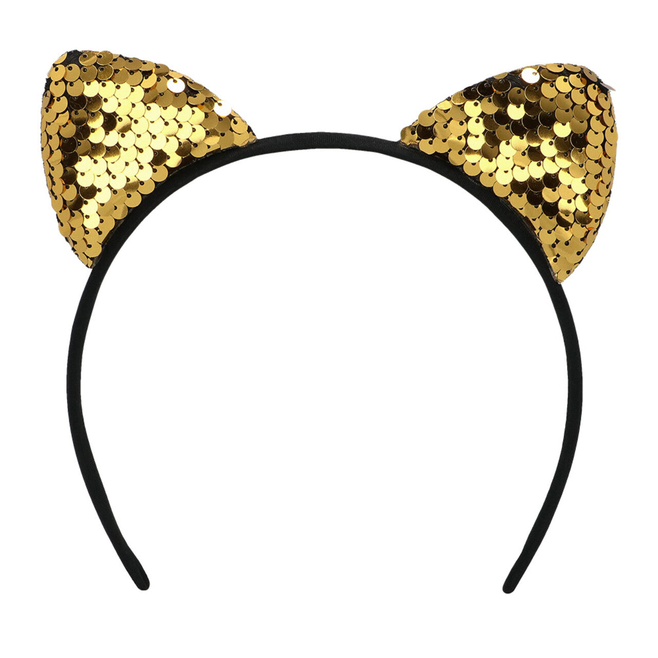 Op deze afbeelding zie je een Accessoires, van het merk Boland. Diadeem Kat Sequins 4 Ass.
