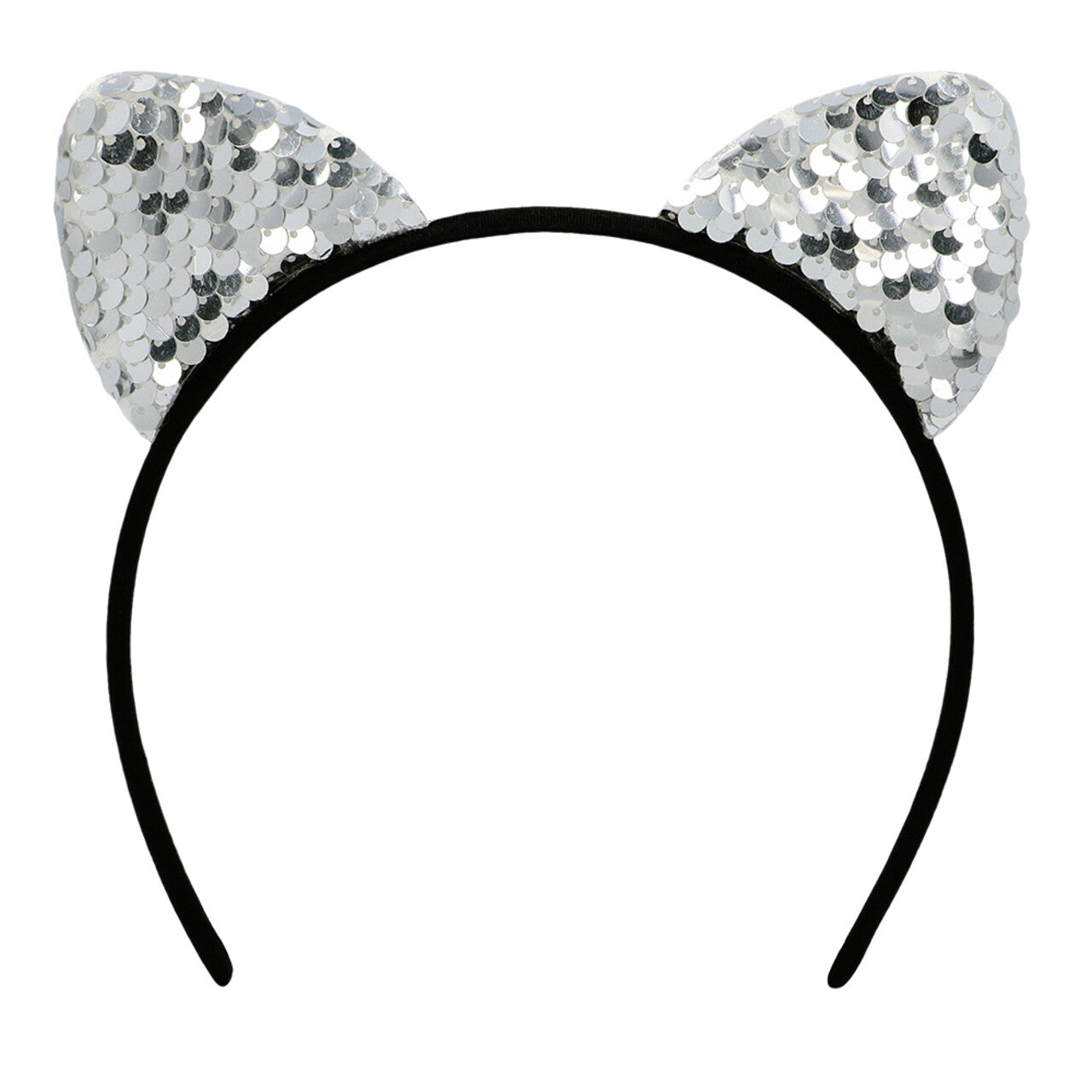 Op deze afbeelding zie je een Accessoires, van het merk Boland. Diadeem Kat Sequins 4 Ass.