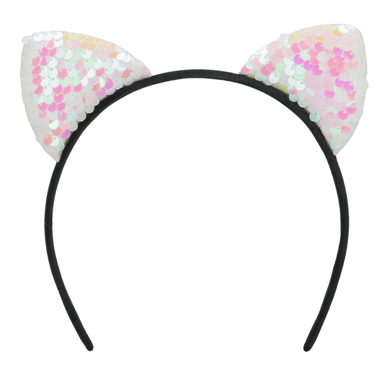 Op deze afbeelding zie je een Accessoires, van het merk Boland. Diadeem Kat Sequins 4 Ass.