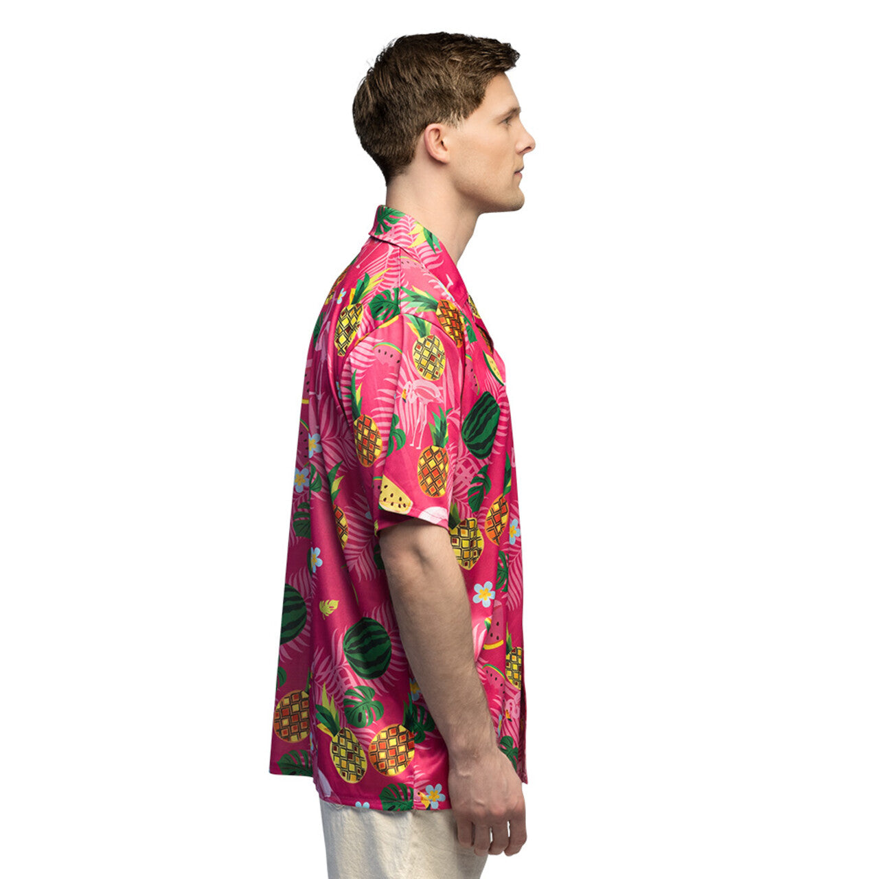 Op deze afbeelding zie je een Kostuums, van het merk Boland. Blouse Tropisch Zoet Roze Man