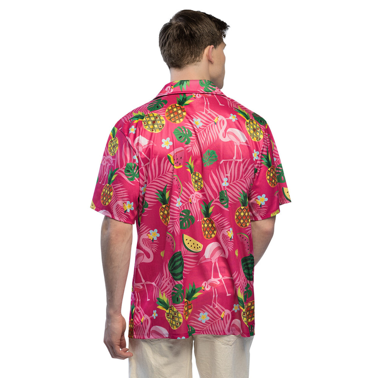 Op deze afbeelding zie je een Kostuums, van het merk Boland. Blouse Tropisch Zoet Roze Man
