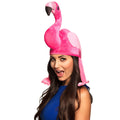 Lustiger Flamingo-Hut