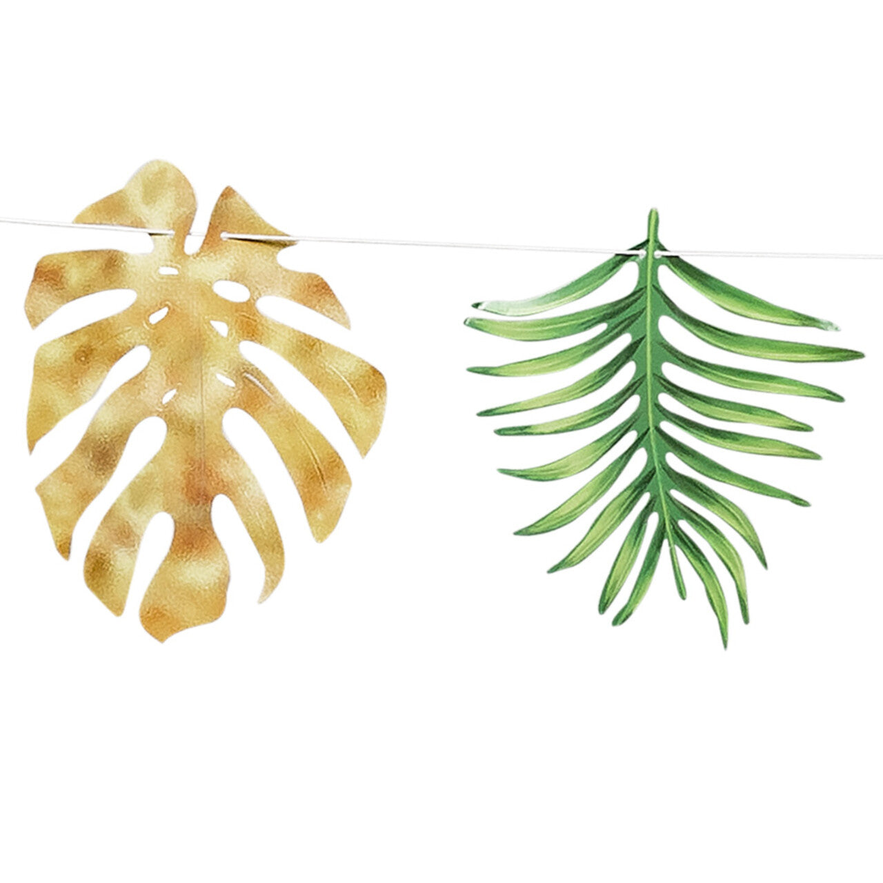 Op deze afbeelding zie je een Decoratie, van het merk Boland. Slinger Tropical Leaves