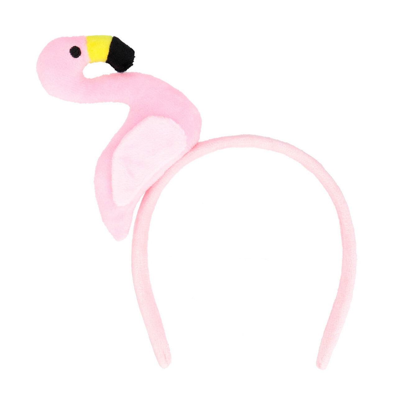 Op deze afbeelding zie je een Accessoires, van het merk Boland. Diadeem Flamingo Pluche