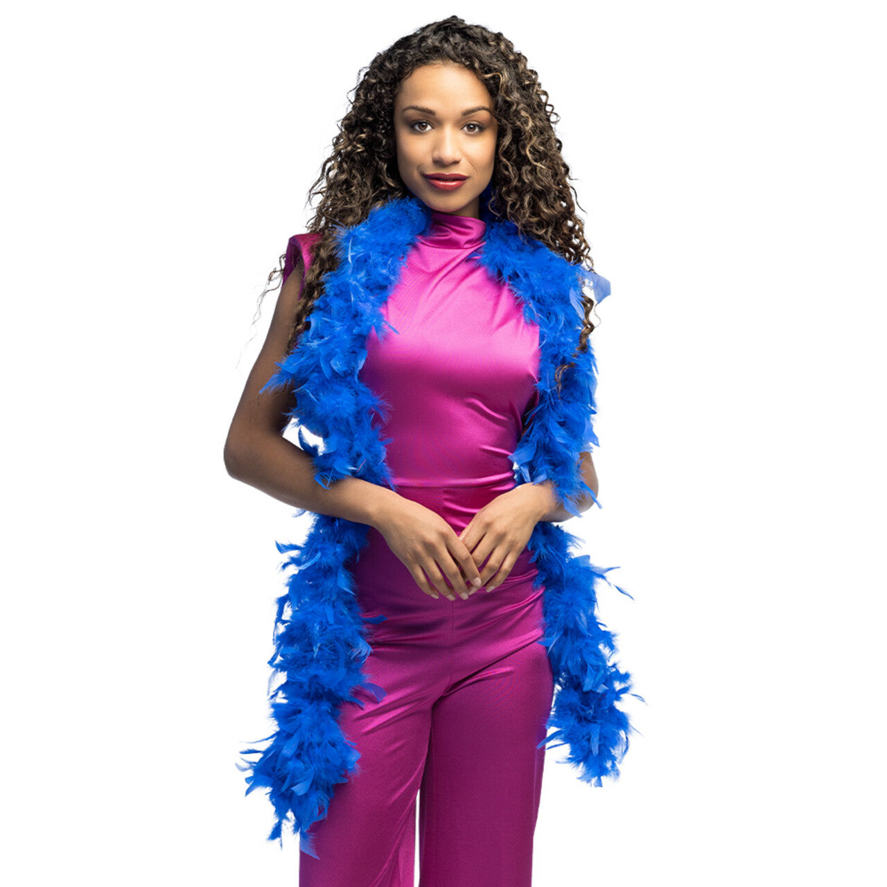 Op deze afbeelding zie je een Accessoires, van het merk Boland. Boa 50 Gram Gala Blauw