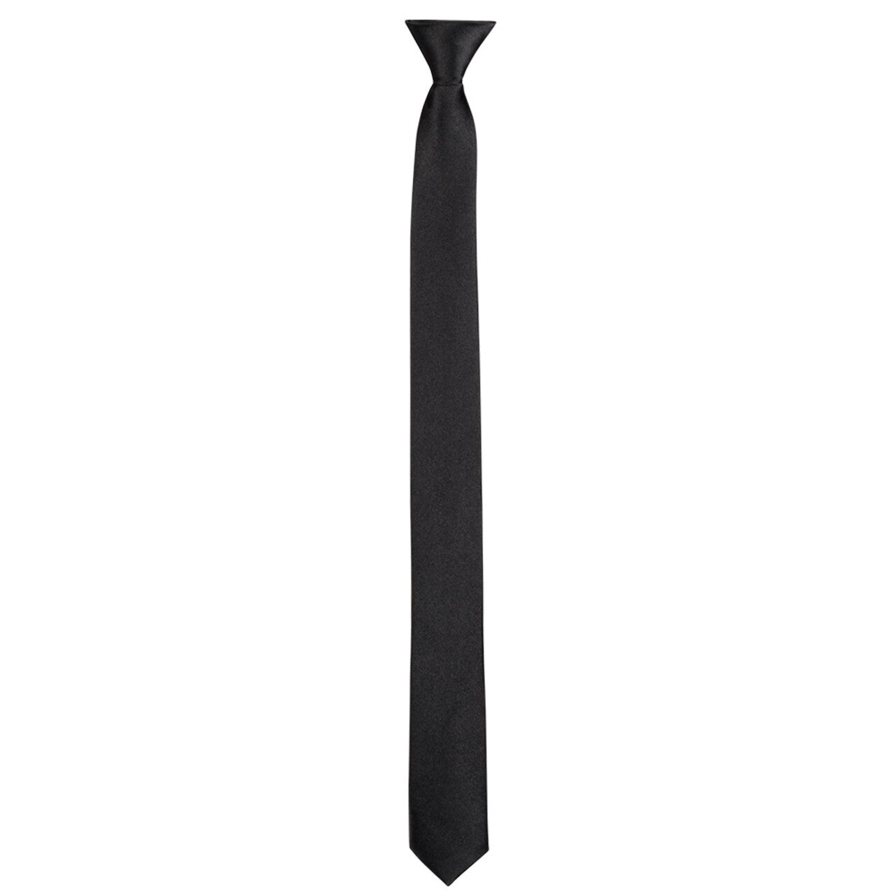 Op deze afbeelding zie je een Accessoires, van het merk Boland. Shiny Charmante Dunne Stropdas Zwart