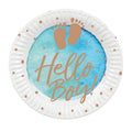 Satz 10 Papierteller hello Boy!