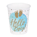 Satz 10 Papierbecher hello Boy!