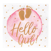 Op deze afbeelding zie je een Decoratie, van het merk Boland. Servetten Hello Girl!