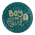 Satz 10 Papierteller Boy Or Girl