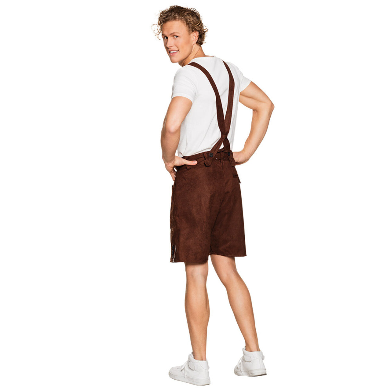 Op deze afbeelding zie je een Kostuums, van het merk Boland. Lederhose Dieter Bierfest Man