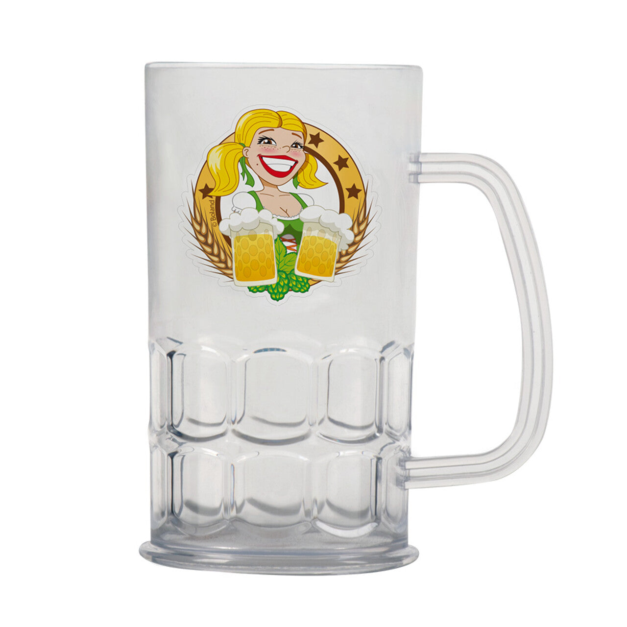 Op deze afbeelding zie je een Accessoires, van het merk Boland. Plastic Bierpul Oktoberfest