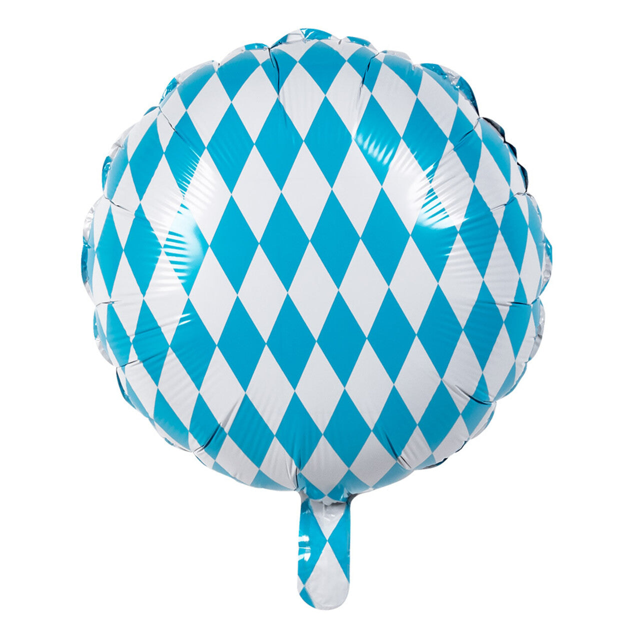 Op deze afbeelding zie je een Decoratie, van het merk Boland. Folieballon Oktoberfest Beieren Blauw / Wit