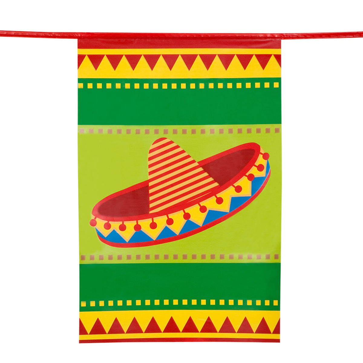 Op deze afbeelding zie je een Decoratie, van het merk Boland. Vlaggenlijn Fiesta Mexico