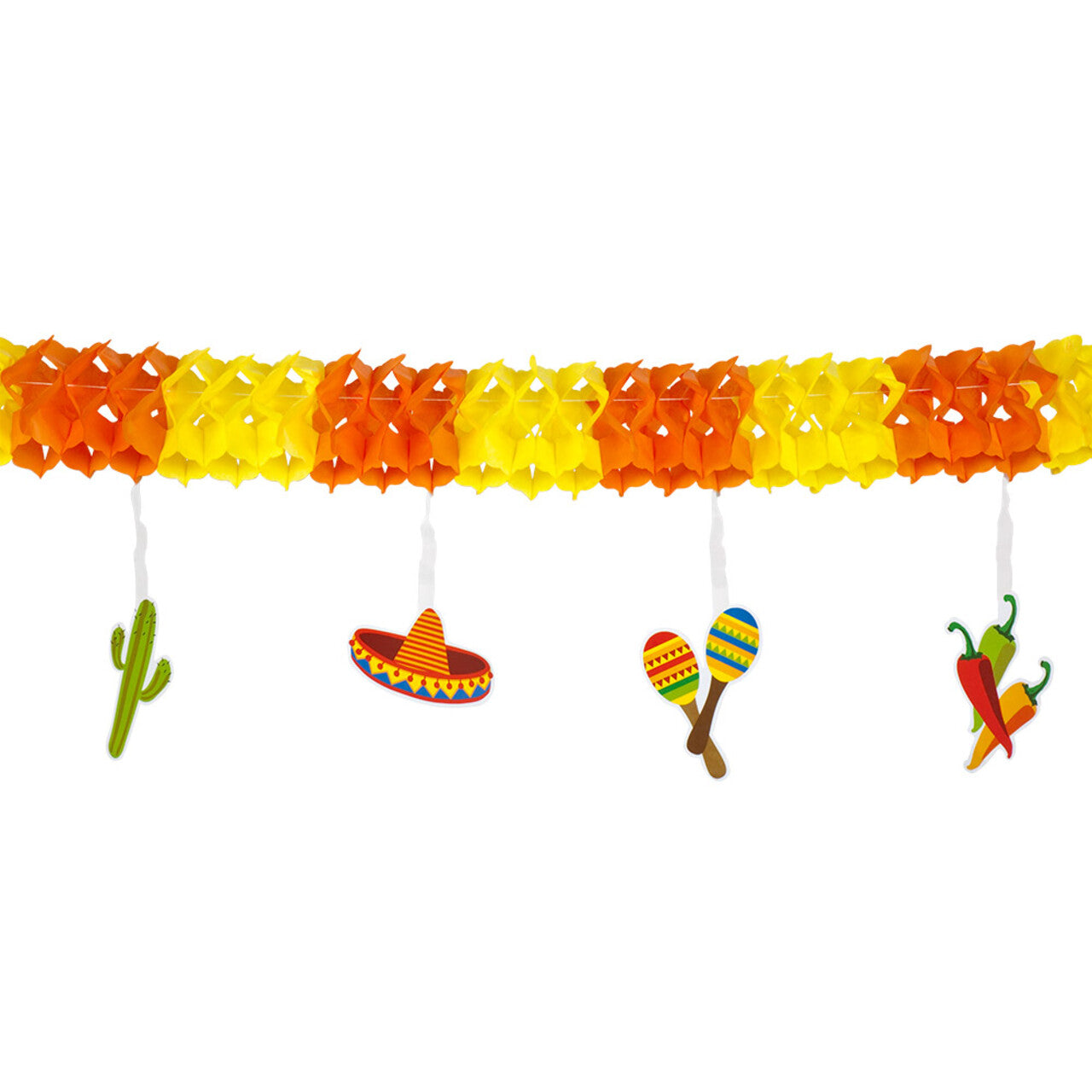 Op deze afbeelding zie je een Decoratie, van het merk Boland. Papieren Slinger Mexico Favorito
