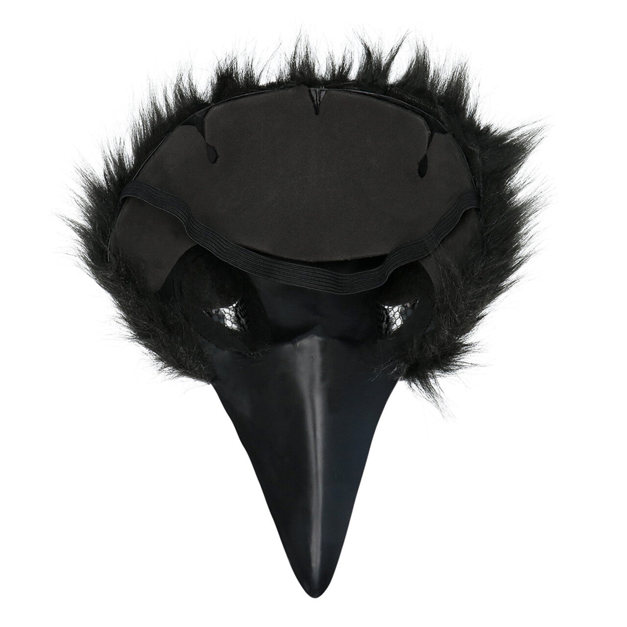 Op deze afbeelding zie je een Accessoires, van het merk Boland. Pluchen Halfmasker Kraai Cor Vus