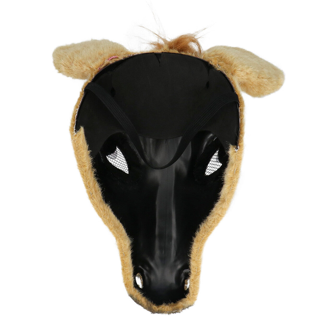 Op deze afbeelding zie je een Accessoires, van het merk Boland. Pluchen Halfmasker Palomino Paard