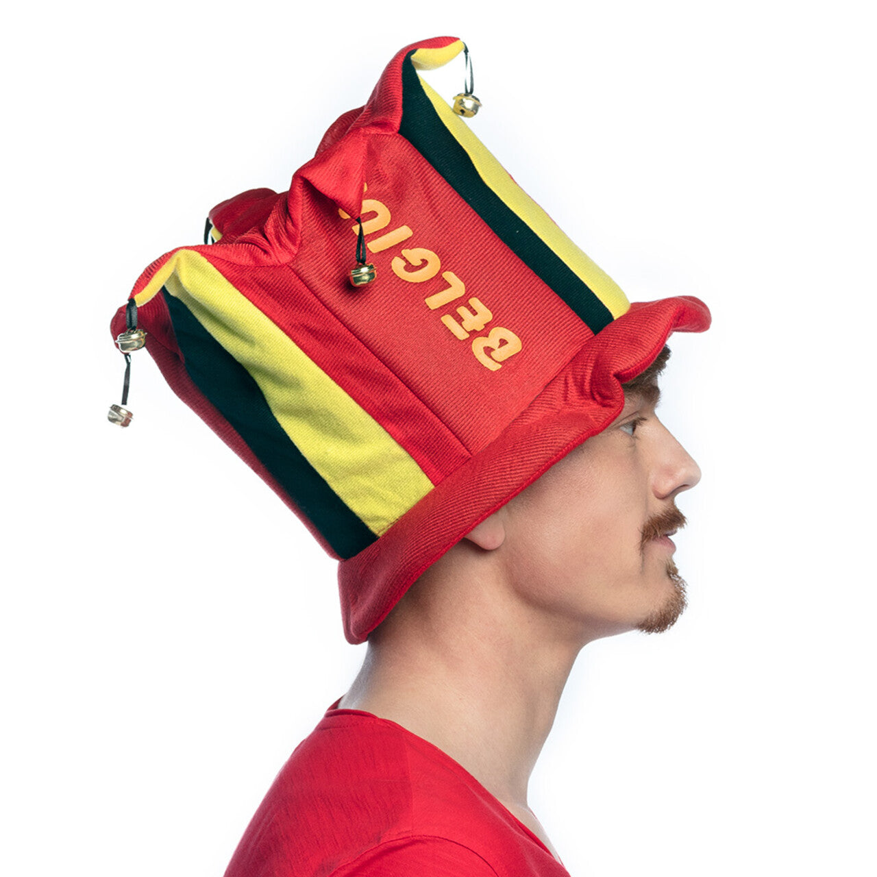 Op deze afbeelding zie je een Accessoires, van het merk Boland. Grappige Grote Nar Hoed Belgium