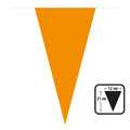 Papier Wimpelkette Orange