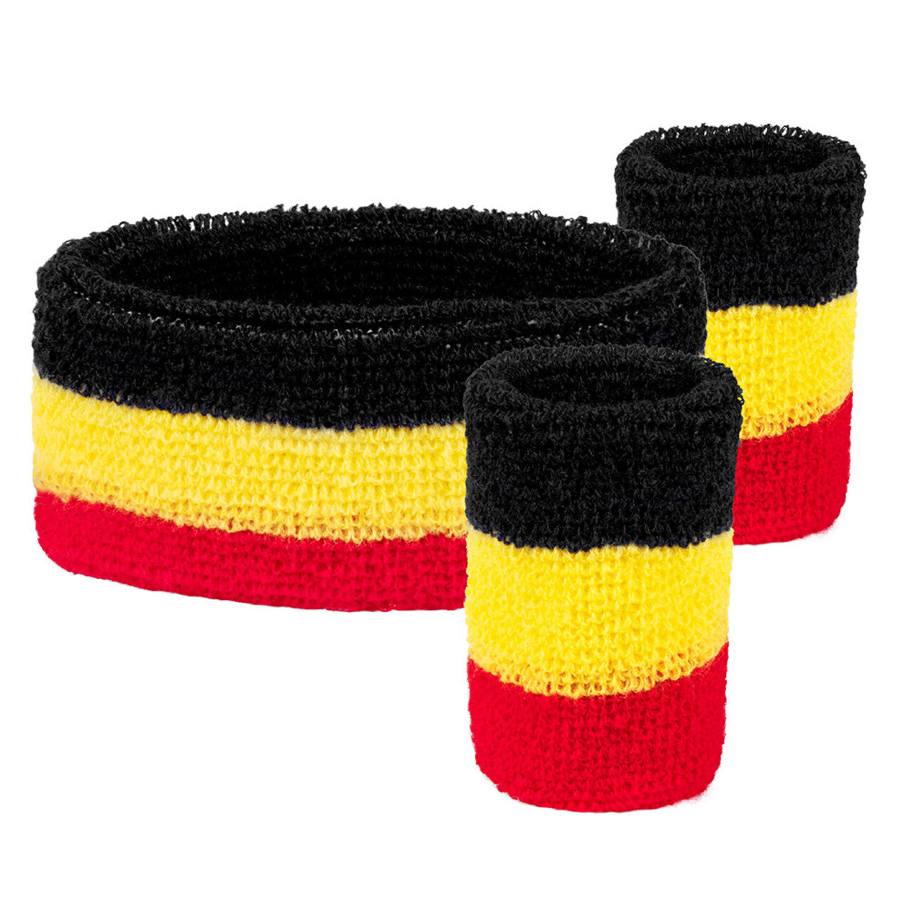 Op deze afbeelding zie je een Accessoires, van het merk Boland. Set Zweetbandjes Belgie