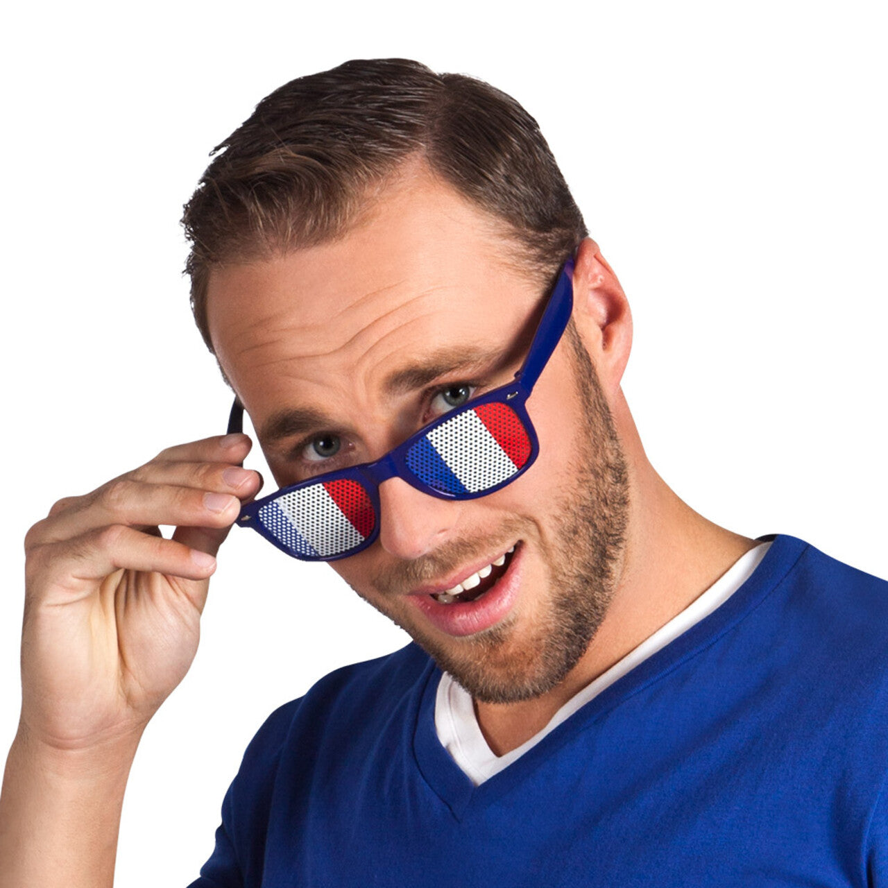 Op deze afbeelding zie je een Accessoires, van het merk Boland. Vive La France Bril