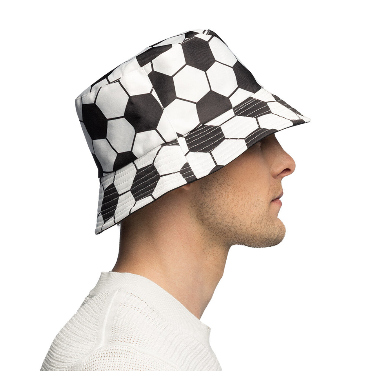 Op deze afbeelding zie je een Accessoires, van het merk Boland. Voetbal Fan Bucket Hat