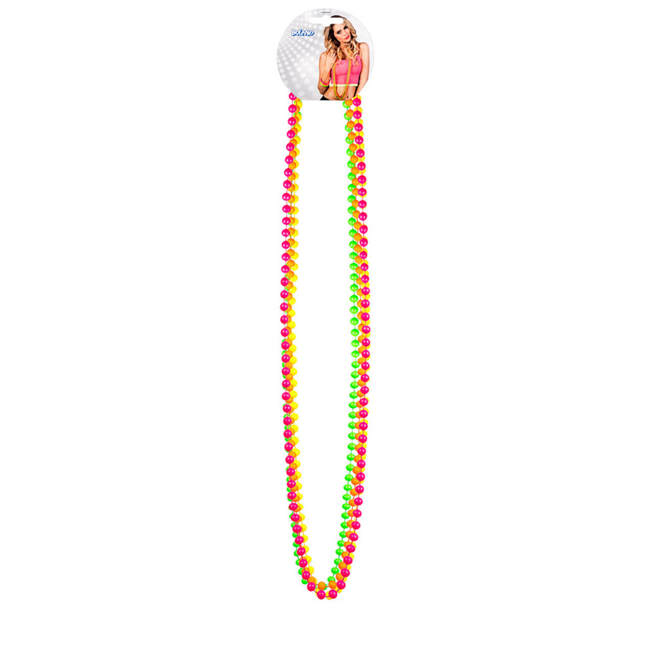 Op deze afbeelding zie je een Accessoires, van het merk Boland. Set 4 Kettingen Candy Disco