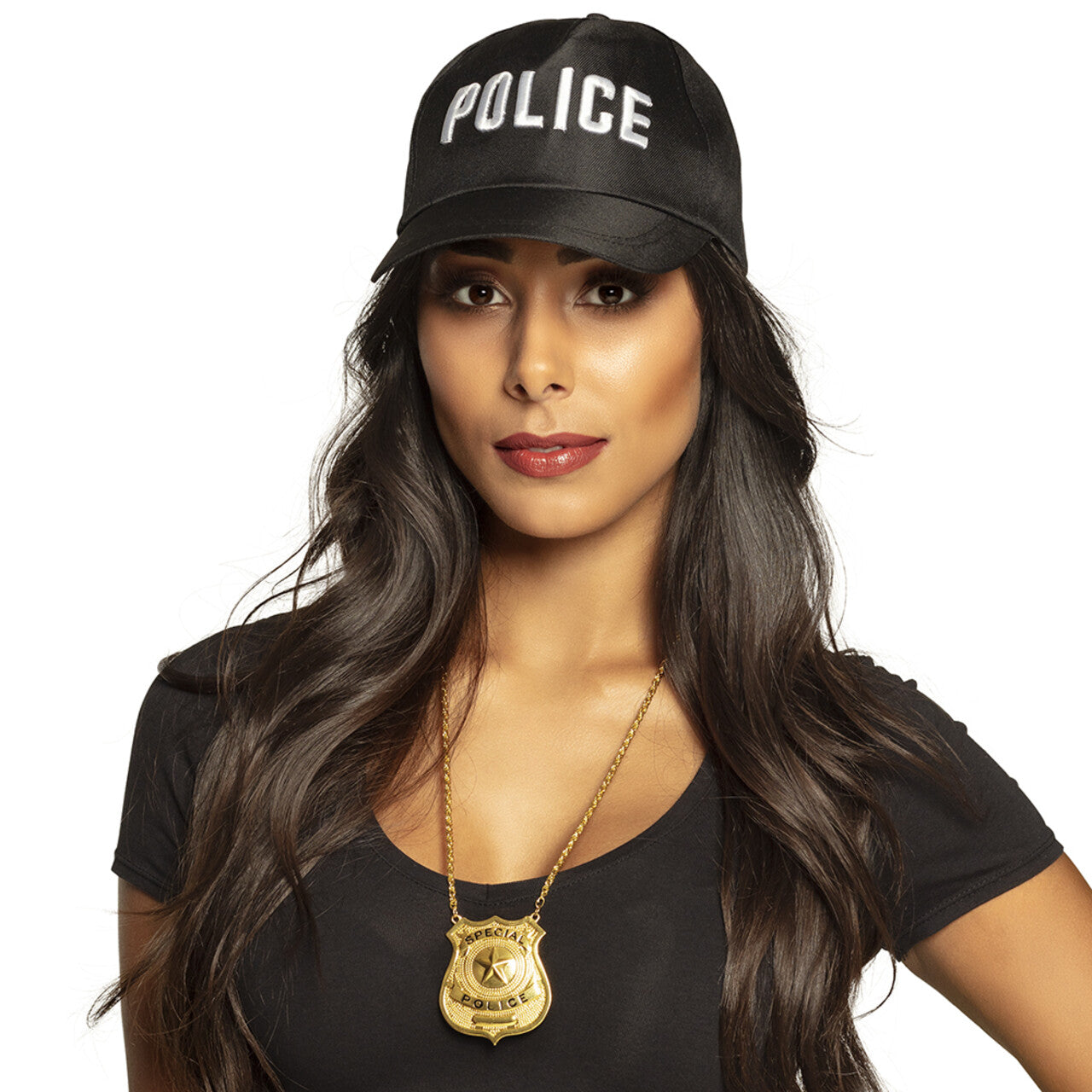 Op deze afbeelding zie je een Accessoires, van het merk Boland. Special Force Batch Ketting Goud