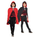 Kinderumhang Twilight Schwarz / Rot Umkehrbar für Kinder