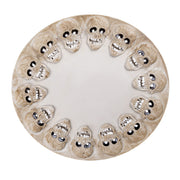 Op deze afbeelding zie je een Decoratie, van het merk Boland. Decoratie Dienblad Schedels