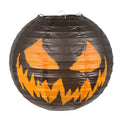 Laterne Papier Creepy Pumpkin Mit Stahldraht Rahmen