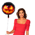 Folienballon Creepy Pumpkin Zweiseitig