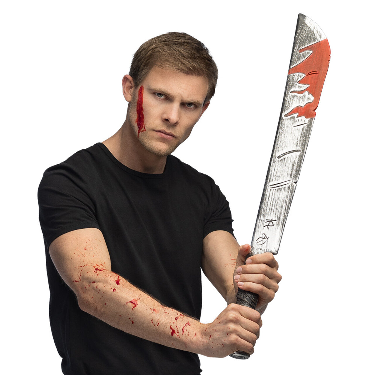 Op deze afbeelding zie je een Accessoires, van het merk Boland. Machete Bloody Hanibal