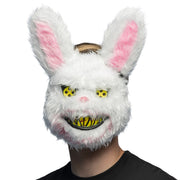 Op deze afbeelding zie je een Accessoires, van het merk Boland. Masker Scary White Rabbit