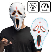 Op deze afbeelding zie je een Accessoires, van het merk Boland. Scream Led Masker Spook
