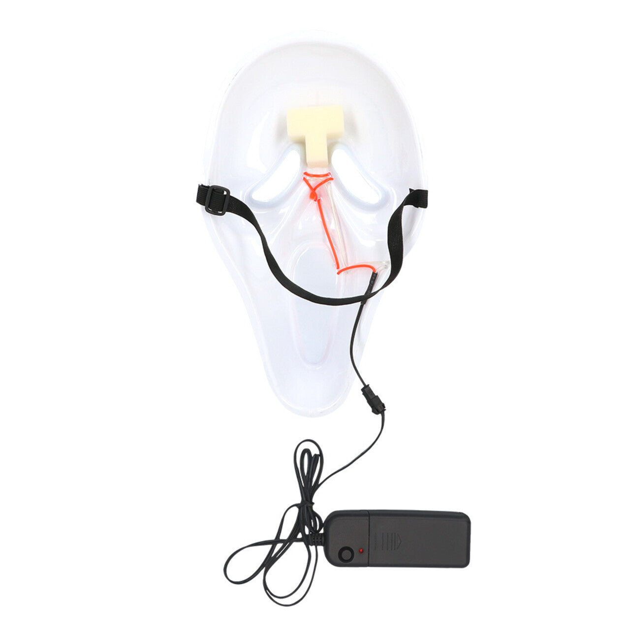 Op deze afbeelding zie je een Accessoires, van het merk Boland. Scream Led Masker Spook