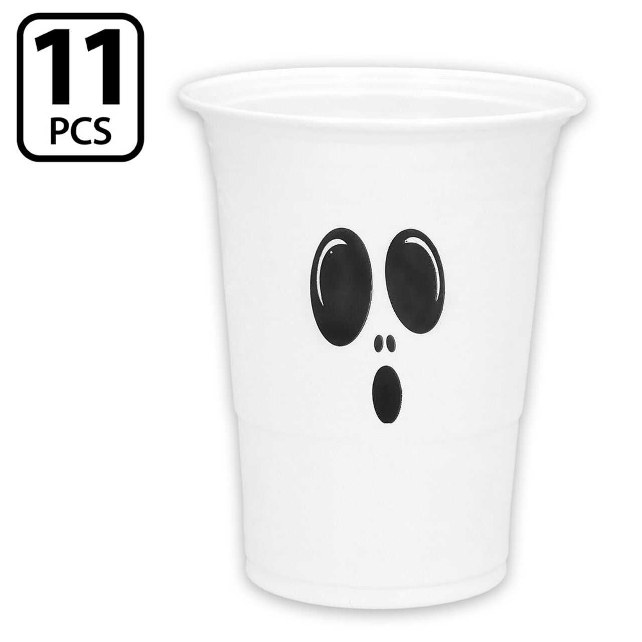 Op deze afbeelding zie je een Decoratie, van het merk Boland. Set Drankspel Halloween Beer Pong Zombie Eyes