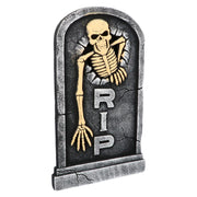 Op deze afbeelding zie je een Decoratie, van het merk Boland. Grafsteen Skull Rip Decoratie