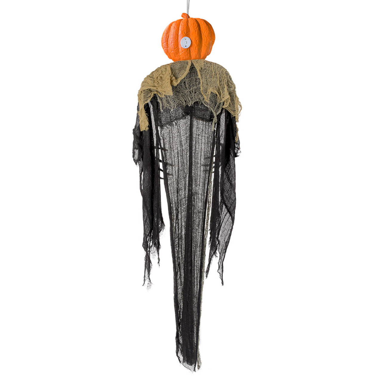 Op deze afbeelding zie je een Decoratie, van het merk Boland. Hangdecoratie Evil Mr Pumpkinhead