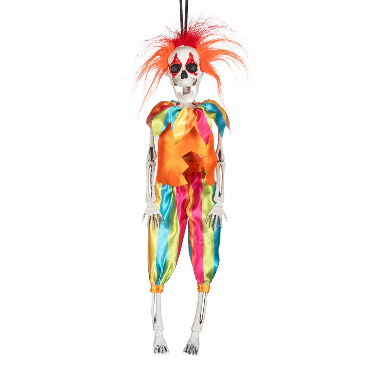 Op deze afbeelding zie je een Decoratie, van het merk Boland. Hangdecoratie Skelet Circus Clown