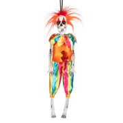 Op deze afbeelding zie je een Decoratie, van het merk Boland. Hangdecoratie Skelet Circus Clown