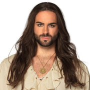 Op deze afbeelding zie je een Accessoires, van het merk Boland. Ketting Piratenamulet Schatkaart